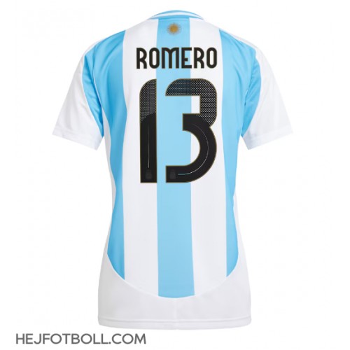 Argentina Cristian Romero #13 Hemmatröja Dam Copa America 2024 Kortärmad
